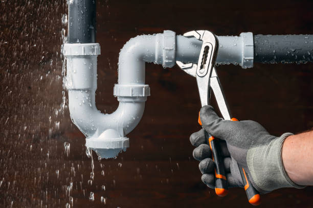 Professional Drain Cleaning technician working in Steptoe, WA